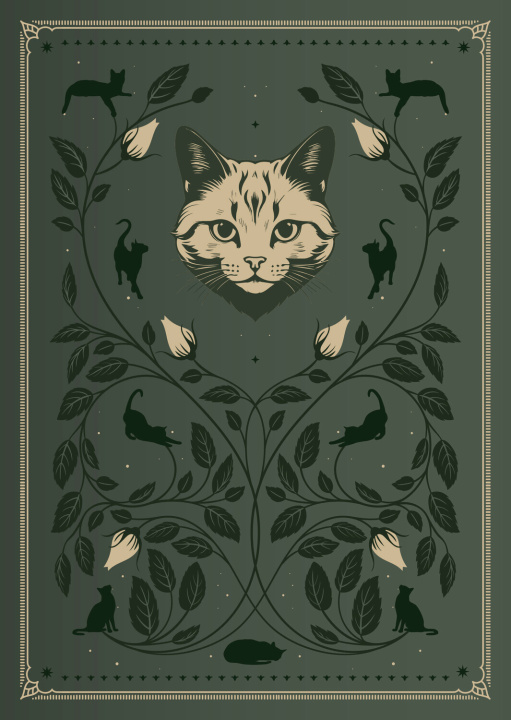 Kniha Grimoire vierge Chat 