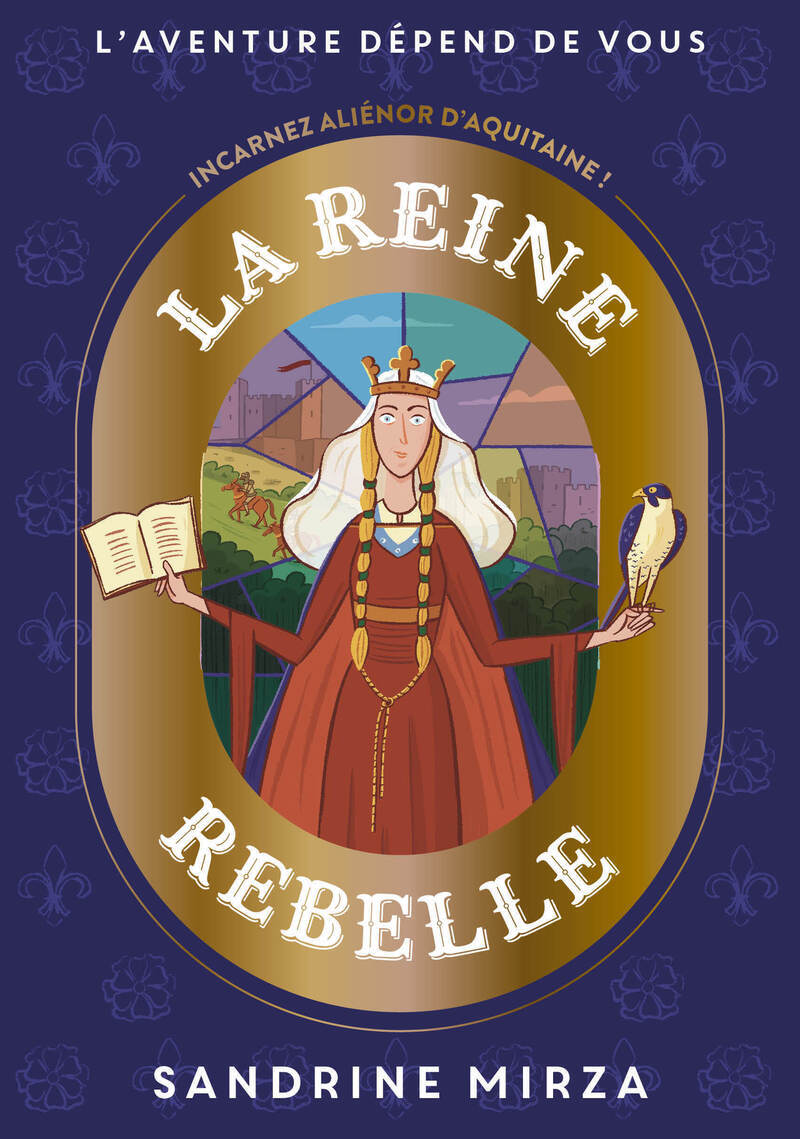 Kniha La Reine rebelle Sandrine Mirza