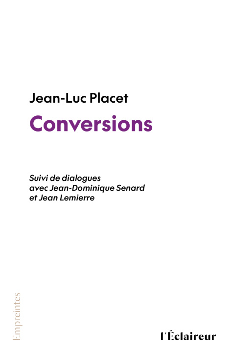 Kniha CONVERSIONS JEAN-LUC PLACET