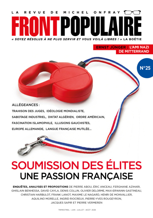 Kniha FRONT POPULAIRE N°25 - La revue de Michel Onfray - Tome 25 Michel Onfray