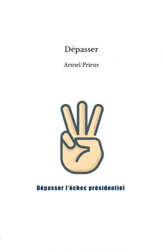 Kniha Dépasser Armel Prieur