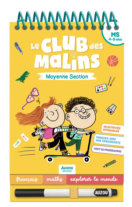 Kniha Le club des malins - MS 