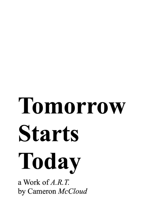 Kniha Tomorrow Starts Today Cameron McCloud