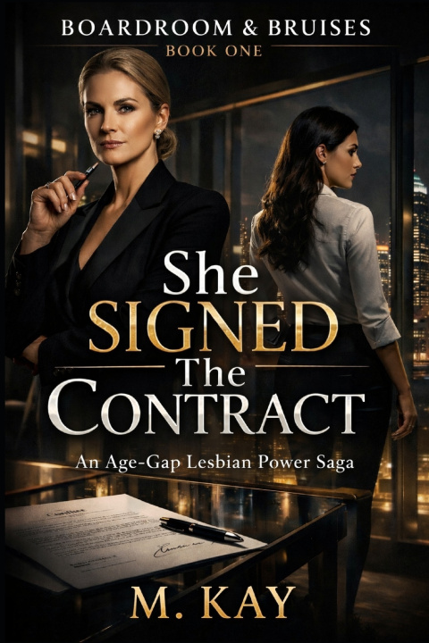 Kniha She Signed the Contract M. KAY