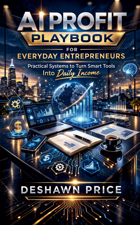 Kniha AI Profit Playbook for Everyday Entrepreneurs - Practical Systems to Turn Smart Tools Into Daily Income Deshawn Price