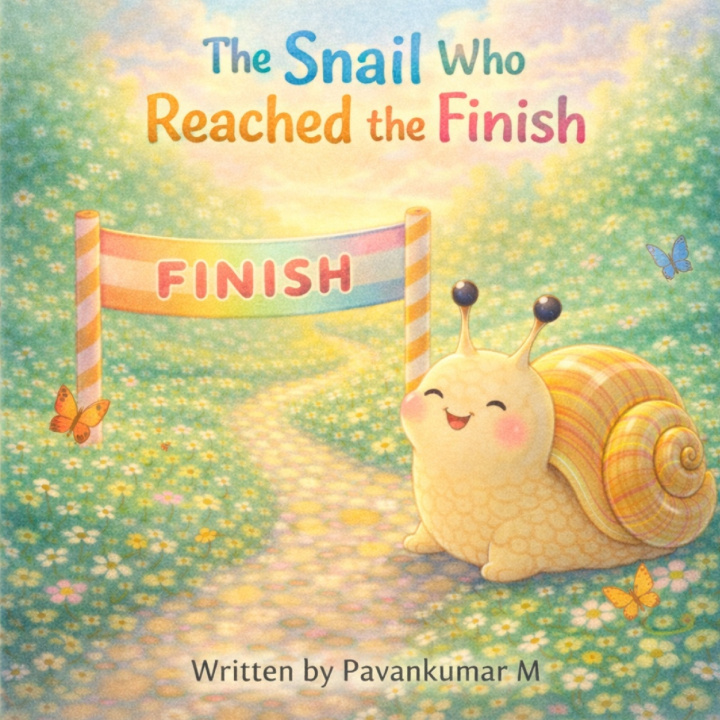 Kniha The Snail Who Reached the Finish PAVANKUMAR M