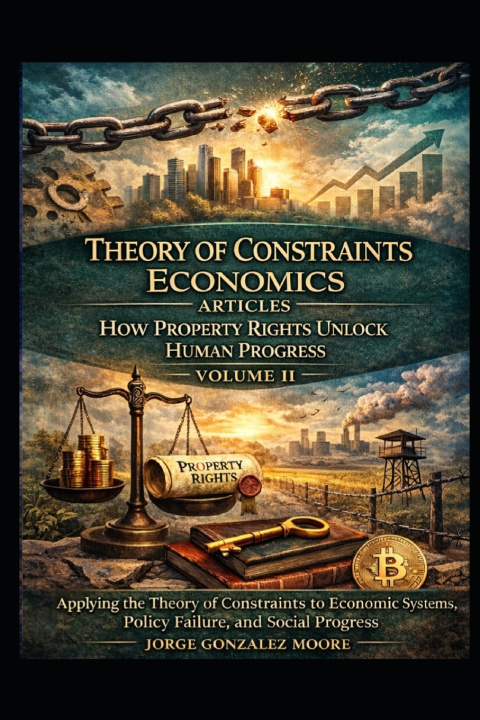 Kniha Theory of Constraints Economics Articles How Property Rights Unlock Human Progress Jorge Gonzalez Moore
