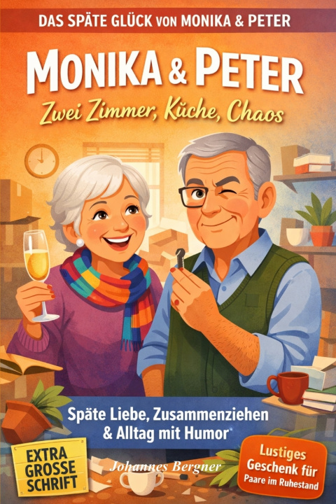 Kniha Monika & Peter - Zwei Zimmer, Küche, Chaos Johannes Bergner