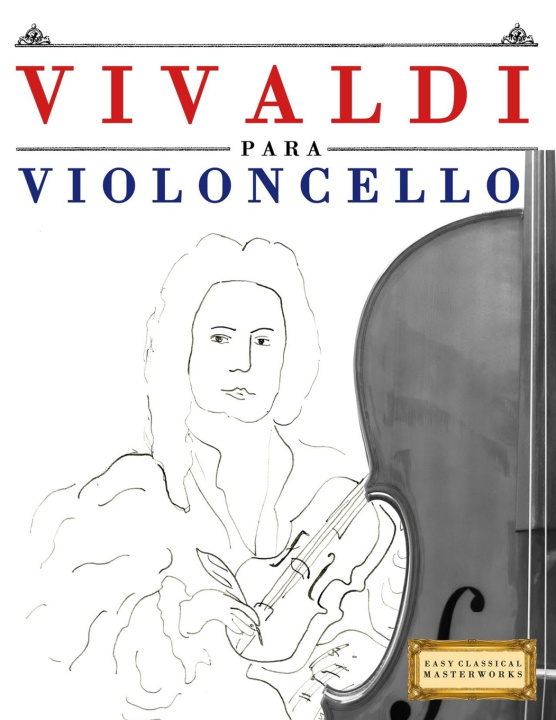Kniha Vivaldi para Violoncello E.C. Masterworks