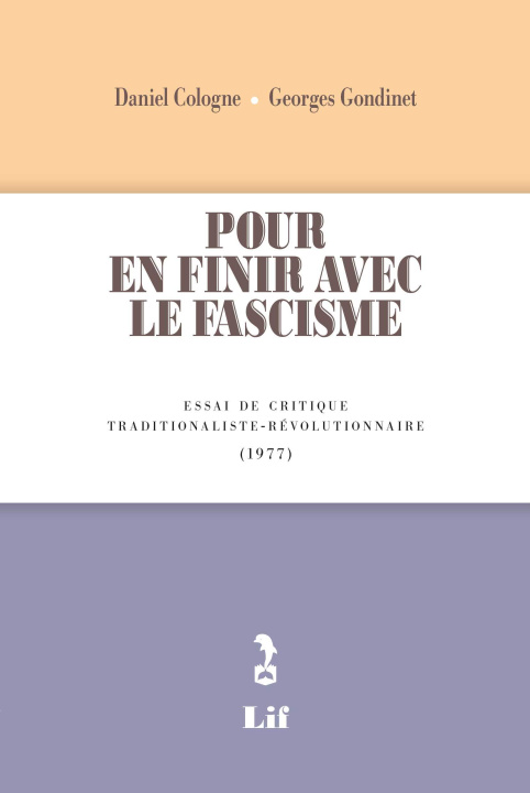 Knjiga Pour en finir avec le fascisme Cologne