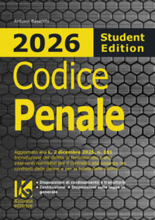 Kniha Codice penale 2026 Student edition Arduino Basacchi