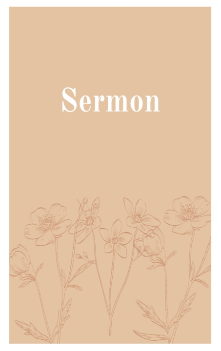 Könyv Sermon Notebook Faith Aponte