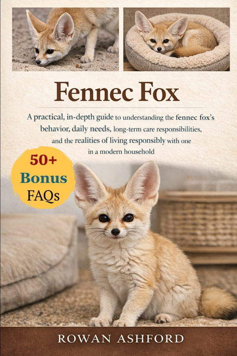Kniha FENNEC FOX Rowan Ashford