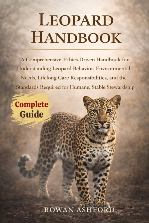 Kniha LEOPARD HANDBOOK Rowan Ashford