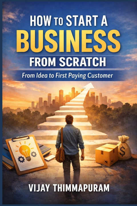 Knjiga How to Start a Business from Scratch Vijay Thimmapuram