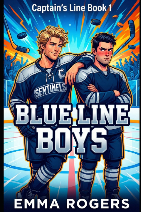 Kniha Blue Line Boys Emma Rogers