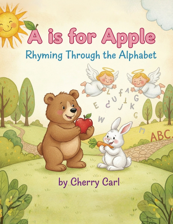 Kniha A Is for Apple Cherry Carl