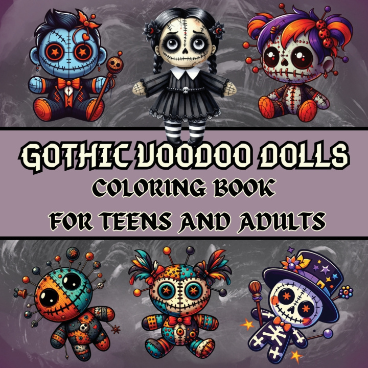 Kniha Gothic Voodoo Dolls Sylvia Robins