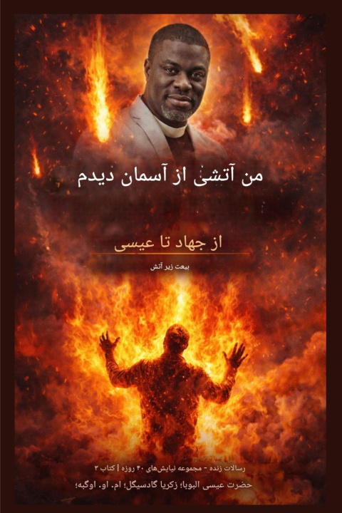 Boek من آتش را از آسمان دیدم Isa El-Buba