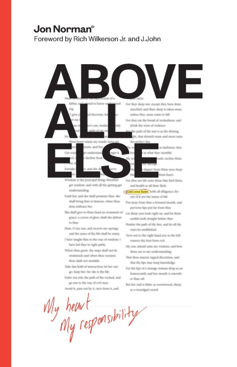 Book Above All Else Jon Norman