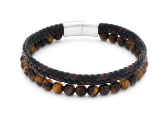 Hra/Hračka Edelsteinarmband Doppio Tigerauge 