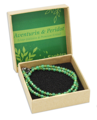 Igra/Igračka Aventurin Saphira Edelsteinkette 