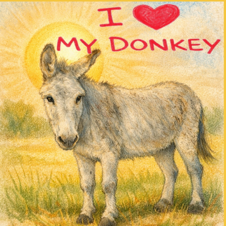 Kniha I Love My Donkey Angie Cservak