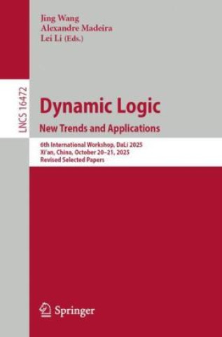 Boek Dynamic Logic. New Trends and Applications Jing Wang