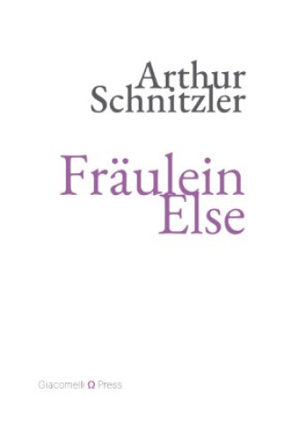Kniha Fräulein Else Arthur Schnitzler