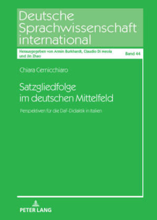 Knjiga Satzgliedfolge im deutschen Mittelfeld Chiara Cernicchiaro