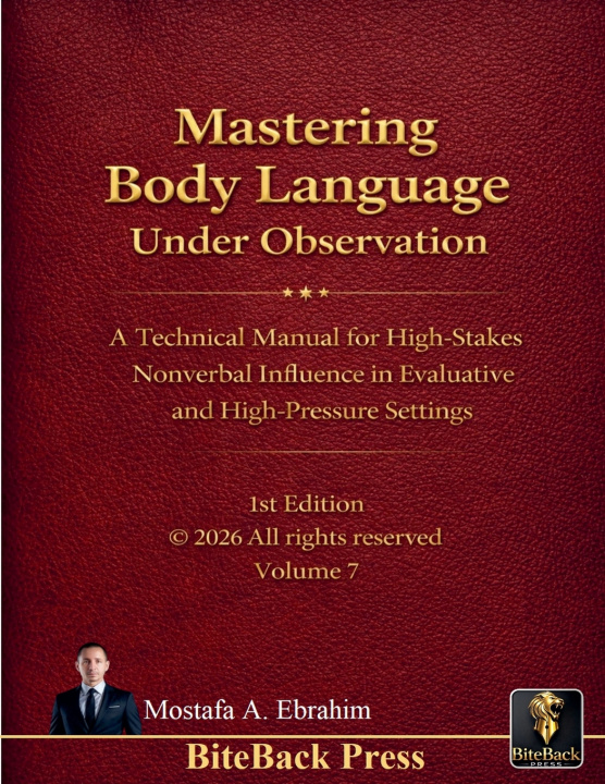Kniha Mastering Body Language under Observation Mostafa Ebrahim