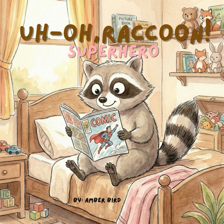 Kniha Uh-Oh, Raccoon! Superhero Amber Bird