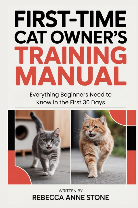 Knjiga First-Time Cat Owner's Training Manual Rebecca Anne Stone