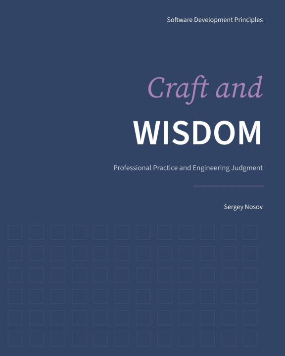 Boek Craft and Wisdom Sergey Nosov