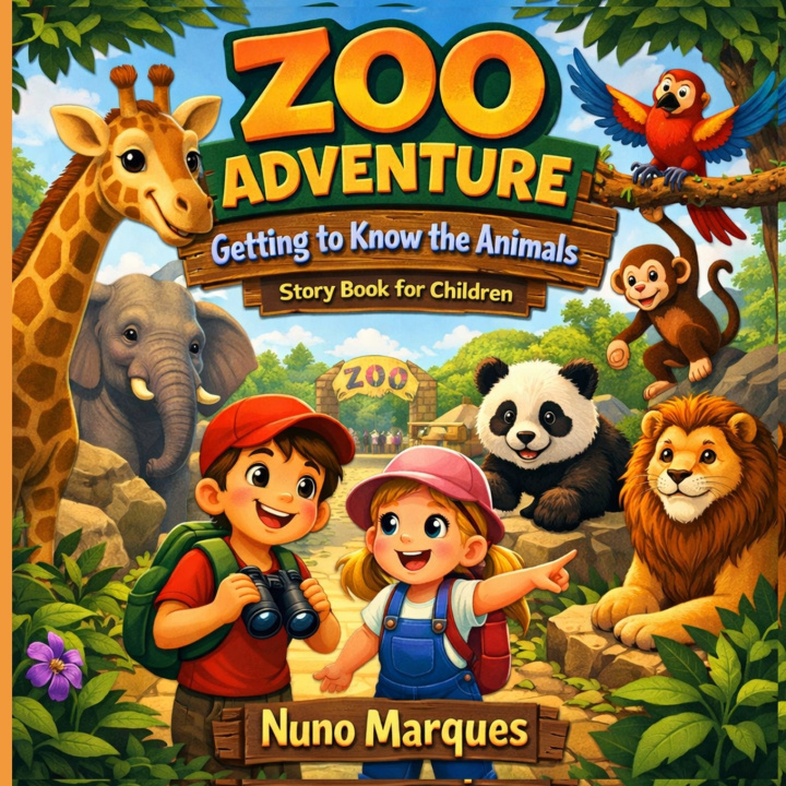 Kniha Zoo Adventure Nuno Marques