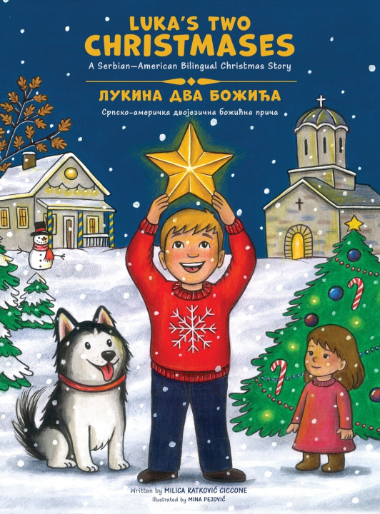 Kniha Luka' Two Christmases Milica Ratkovic Ciccone