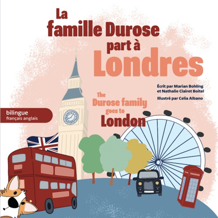 Kniha La famille Durose part à Londres CLAIRET BOITEL