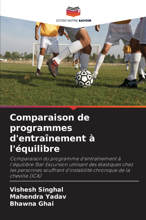 Kniha Comparaison de programmes d'entraînement à l'équilibre Vishesh Singhal