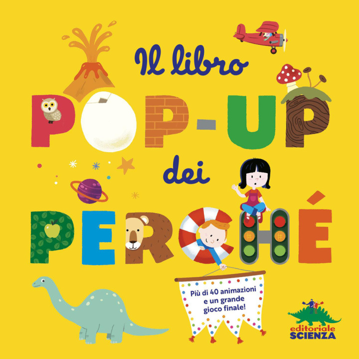 Kniha libro pop-up dei perché Sylvie Baussier
