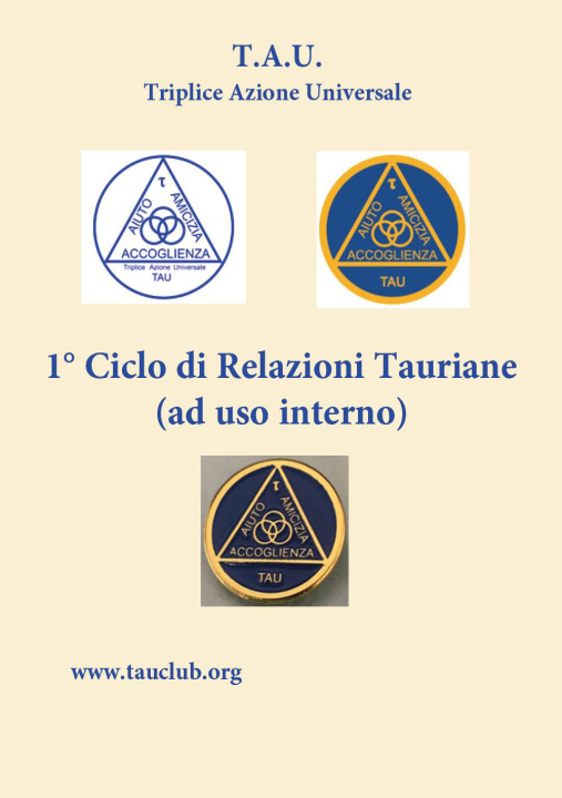 Knjiga 1° ciclo relazioni tauriane Angelo Spizuoco