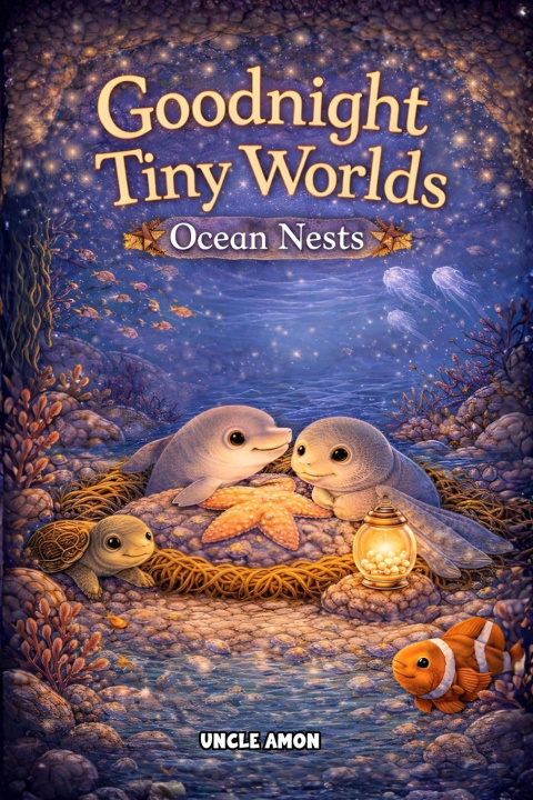 Kniha Goodnight Tiny Worlds | Ocean Nests Hey Sup Bye Publishing