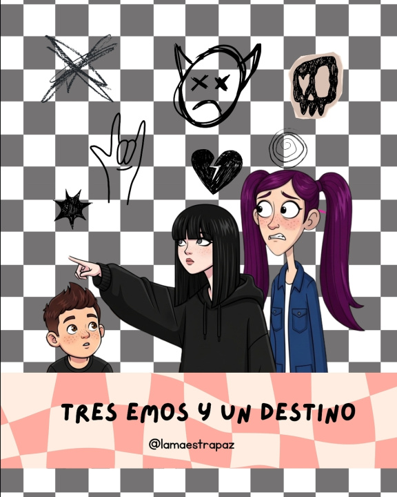 Knjiga Tres emos y un destino La Maestra Paz