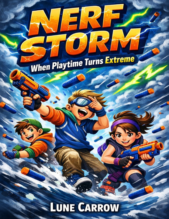 Könyv NERF STORM Lune Carrow
