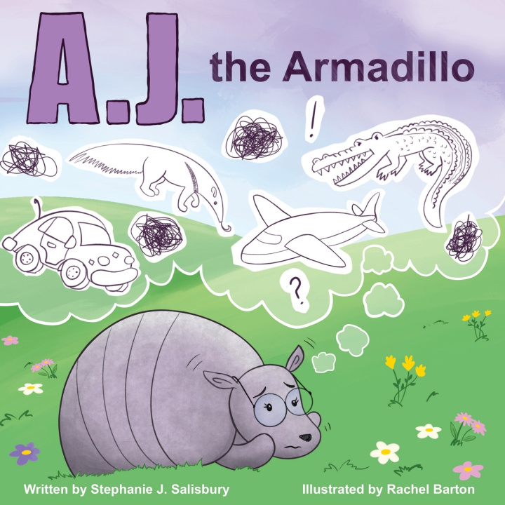 Kniha A.J. the Armadillo Stephanie J. Salisbury