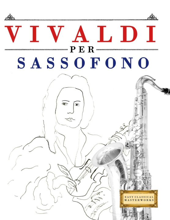 Kniha Vivaldi per Sassofono E.C. Masterworks