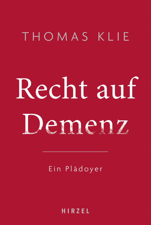 E-kniha Recht auf Demenz Thomas Klie