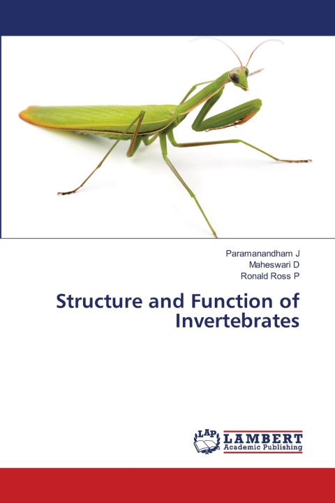 Kniha Structure and Function of Invertebrates Paramanandham J