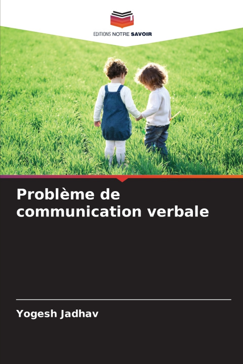 Kniha Problème de communication verbale Yogesh Jadhav