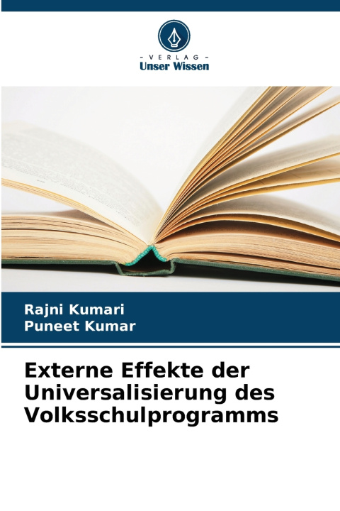 Book Externe Effekte der Universalisierung des Volksschulprogramms Rajni Kumari