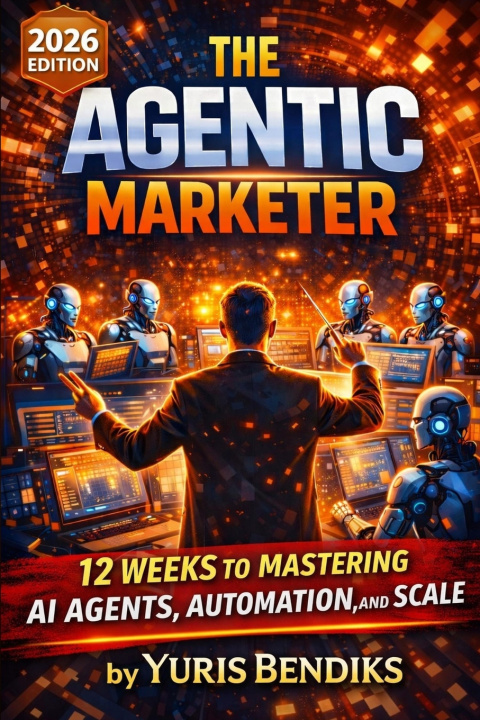 Kniha The Agentic Marketer Yuris Bendiks